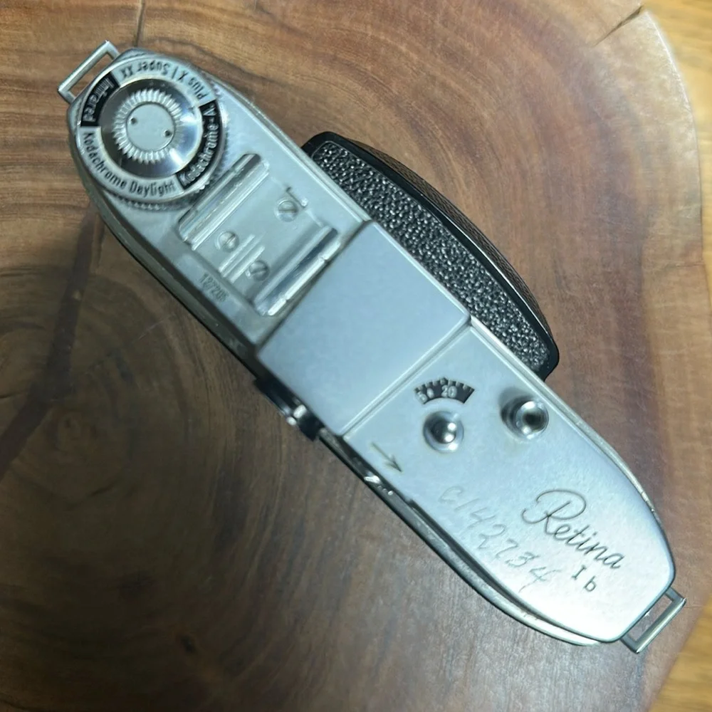 KODAK Retina 1b (small b) with case - Working